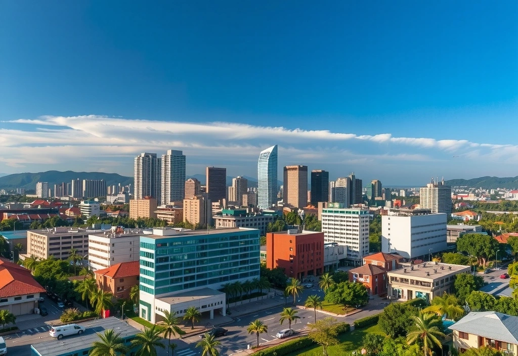 Cebu City skyline and business district representing local market expertise