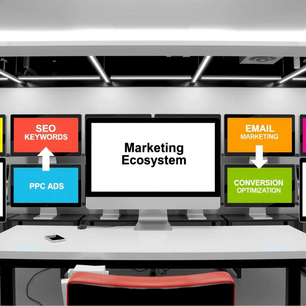 Digital marketing ecosystem and multi-channel strategy